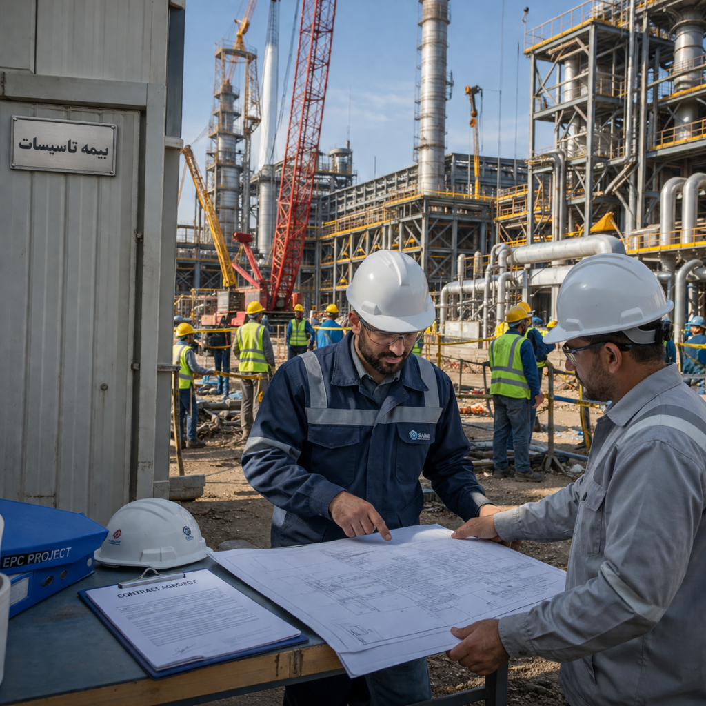 ضوابط بیمه برای پیمانکاران EPC